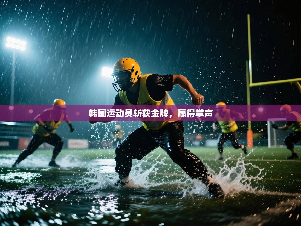 韩国运动员斩获金牌，赢得掌声  第1张