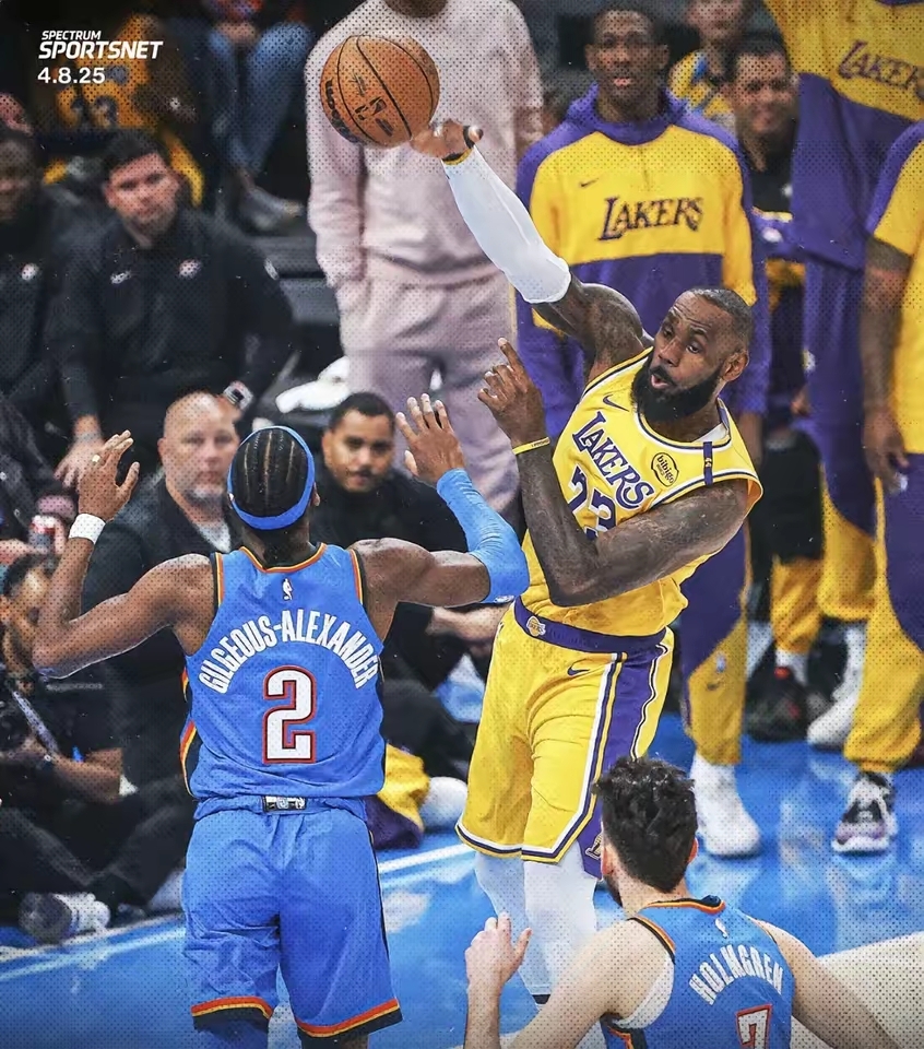 包含湖人不敌湖人，詹姆斯缺战速拿回的词条